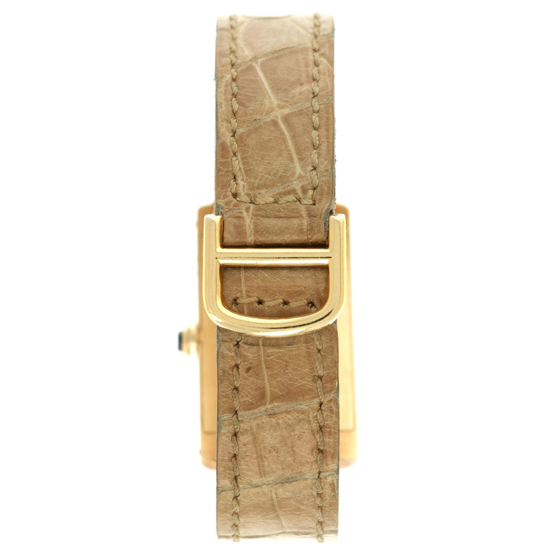 Cartier Yellow Gold Tank Cintree Watch, 1970s