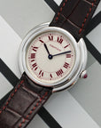 Cartier Platinum Vendome Watch, 1974