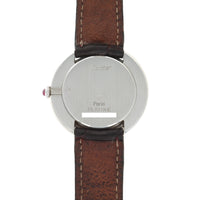 Cartier Platinum Vendome Watch, 1974
