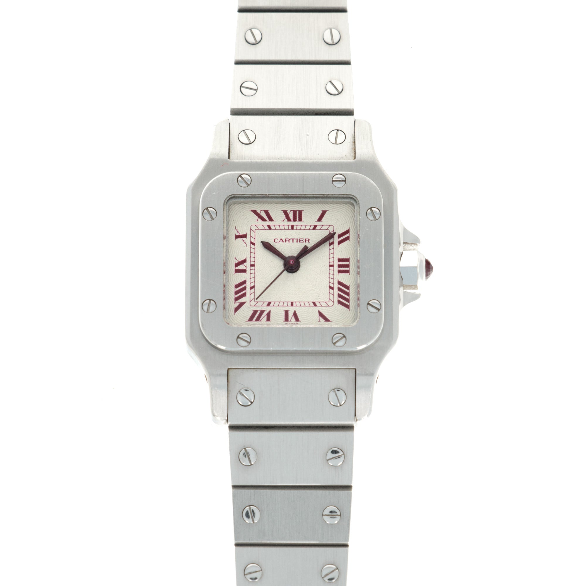 Cartier - Cartier Platinum Santos Automatic Watch, 1979 - The Keystone Watches