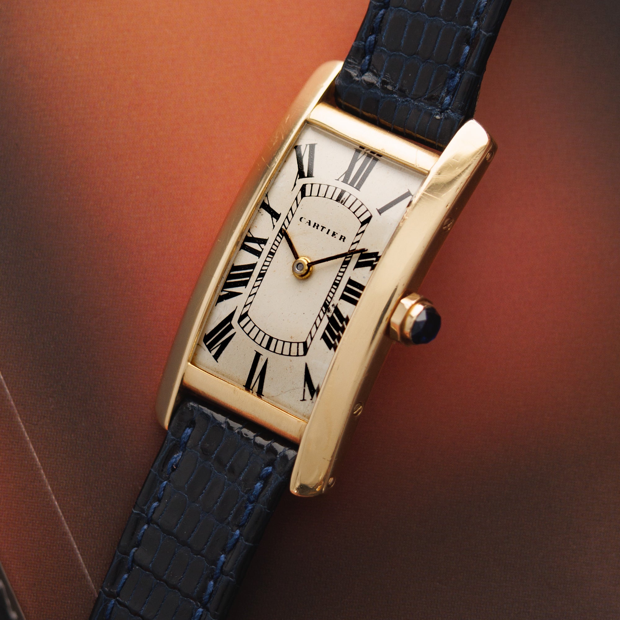 Cartier - Cartier Yellow Gold Tank Cintree Watch - The Keystone Watches