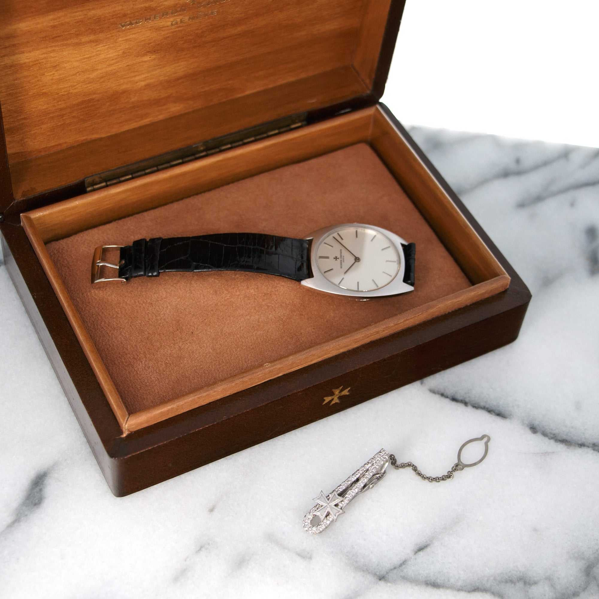 Vacheron Constantin - Vacheron Constantin White Gold Mechanical Watch in Original Box - The Keystone Watches