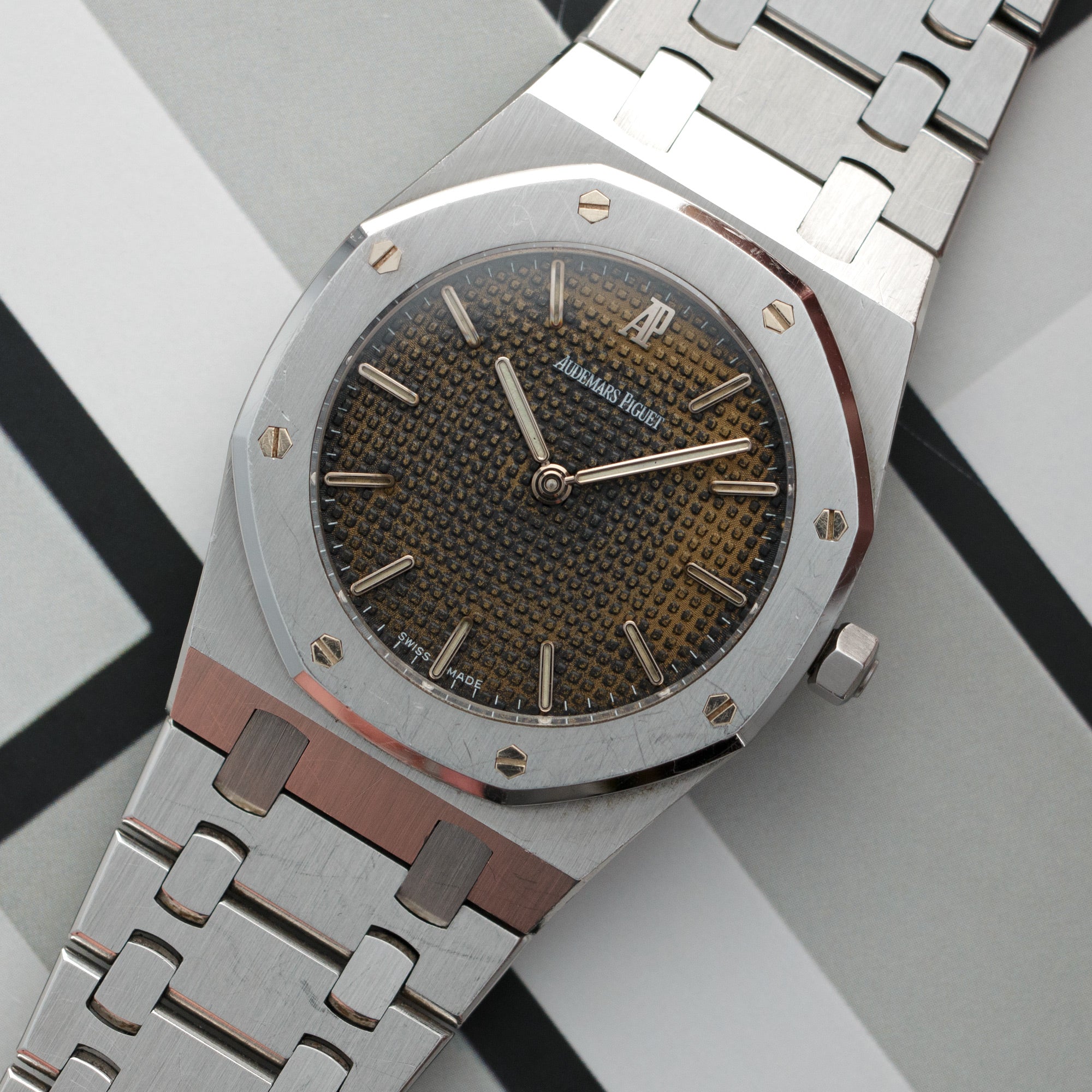 Audemars Piguet - Audemars Piguet Royal Oak Brown Dial Watch, Ref. 56175 - The Keystone Watches