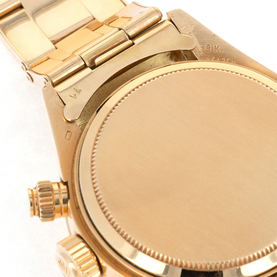 Rolex Yellow Gold Cosmograph Daytona R-Serial Watch Ref. 6265