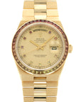 Rolex - Rolex Yellow Gold Oysterquartz Rainbow Watch Ref. 19158 with Original Box and Papers - The Keystone Watches