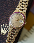 Rolex Yellow Gold Oysterquartz Rainbow Watch Ref. 19158 with Original Box and Papers