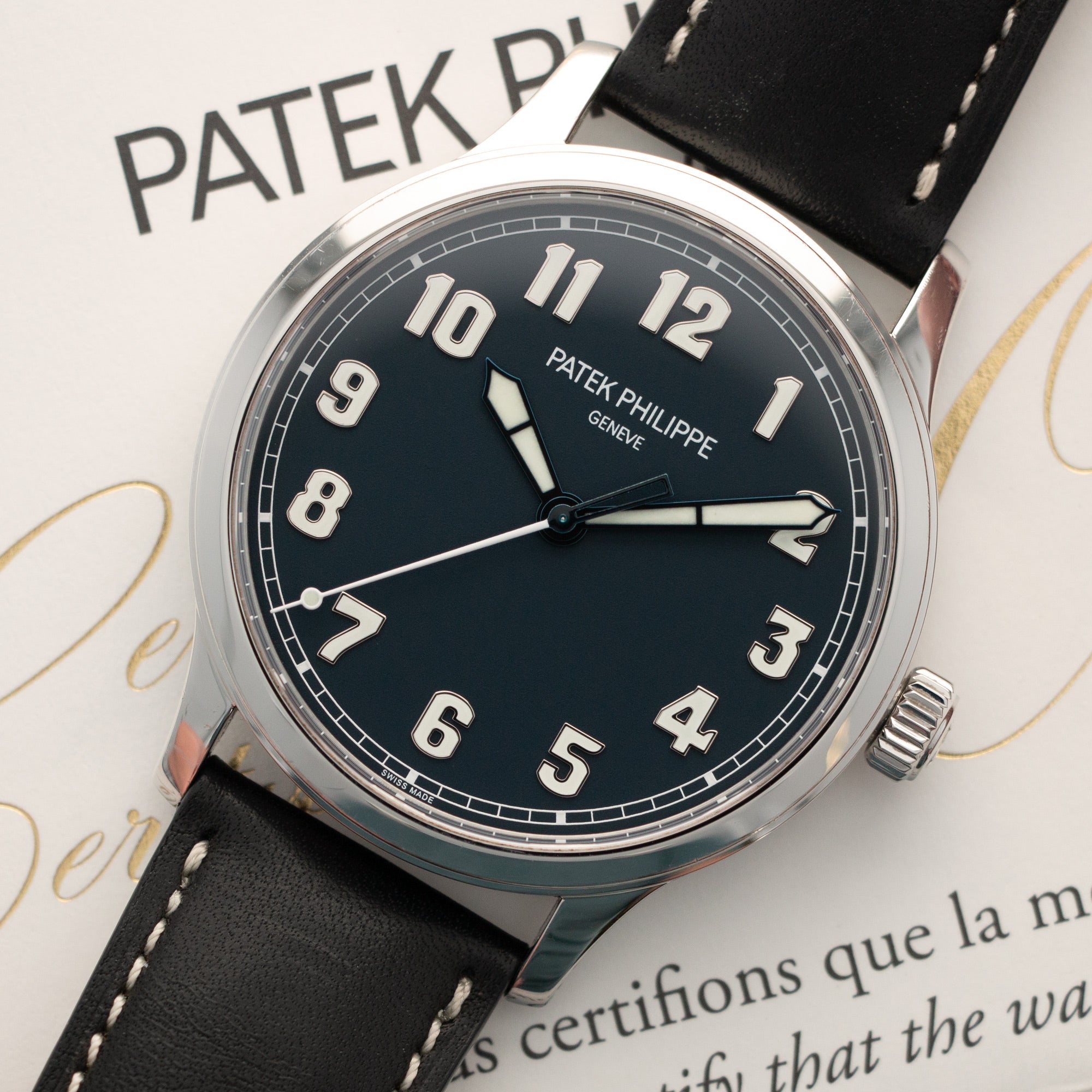 Patek Philippe - Patek Philippe Pilot Calatrava Limited New York Edition Watch Ref. 5522 - The Keystone Watches