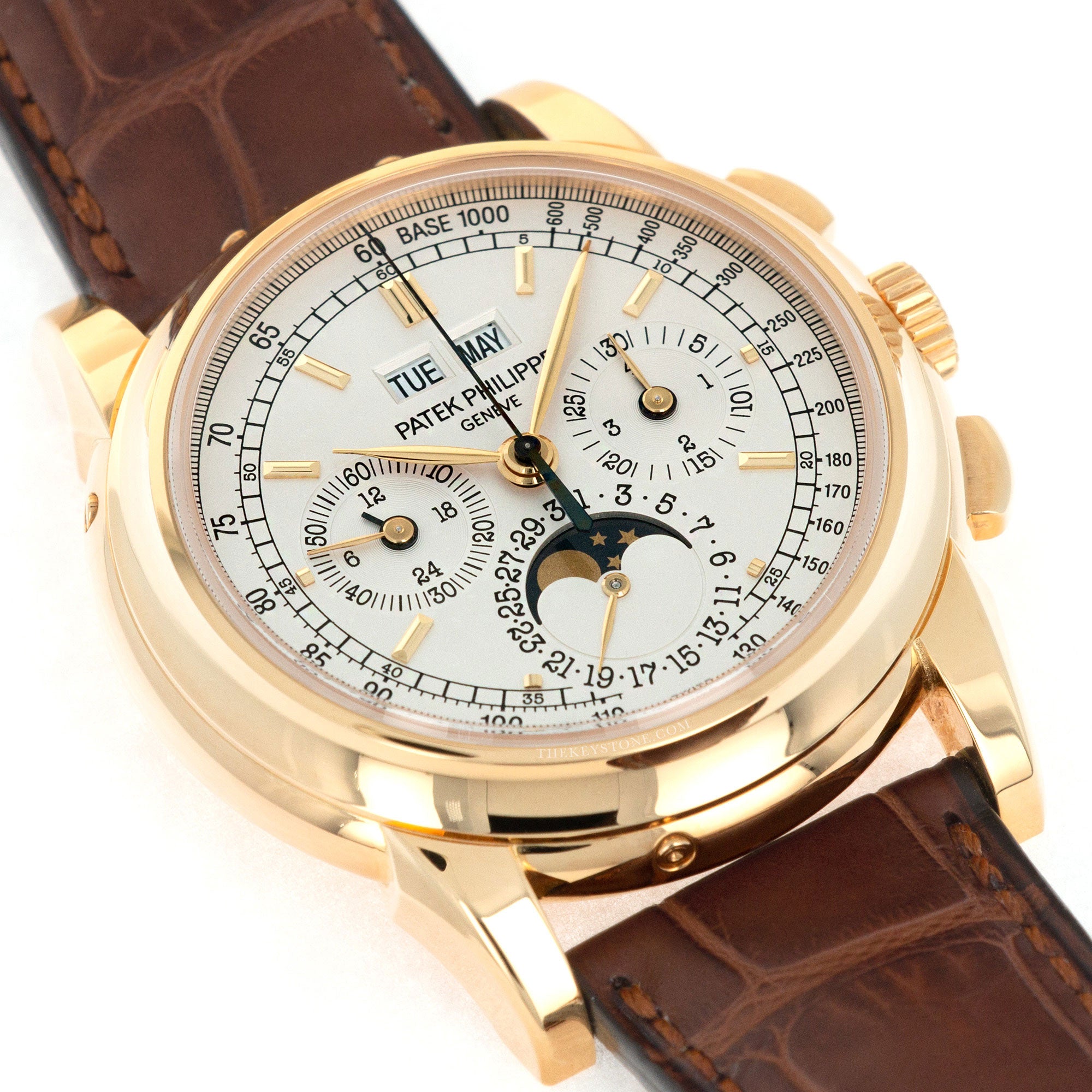 Patek Philippe - Patek Philippe Yellow Gold Perpetual Calendar Chronograph Watch Ref. 5970 - The Keystone Watches