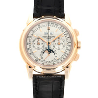 Patek Philippe Rose Gold Perpetual Calendar Chronograph Watch Ref. 5970
