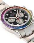 Rolex White Gold Cosmograph Rainbow Daytona Watch Ref. 116599