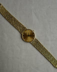 Piaget Yellow Gold Bracelet Watch with Diamond Markers