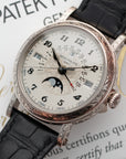 Patek Philippe - Patek Philippe White Gold Perpetual Calendar Watch Ref. 5160, Retailed by Tiffany & Co. - The Keystone Watches