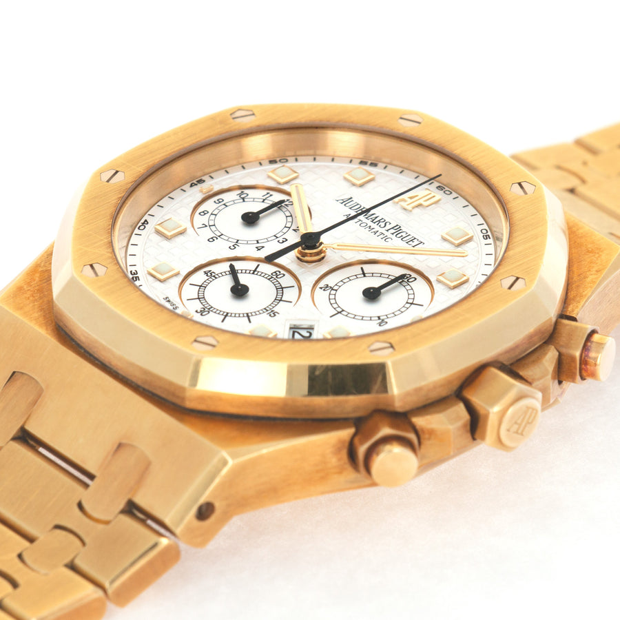 Audemars Piguet Yellow Gold Royal Oak Chronograph Watch Ref. 25960