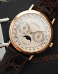Vacheron Constantin Yellow Gold Triple Date Moonphase Watch