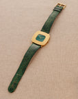 Piaget - Piaget Yellow Gold TV Shaped Watch with Malachite Dial - The Keystone Watches