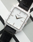 Patek Philippe - Patek Philippe Rectangular Platinum & Baguette Diamond Watch Ref. 5007 - The Keystone Watches