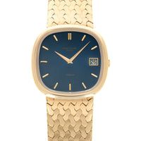 Patek Philippe Yellow Gold TV-Shaped, Cushion Automatic Watch Ref. 3604, Retailed by Gubelin
