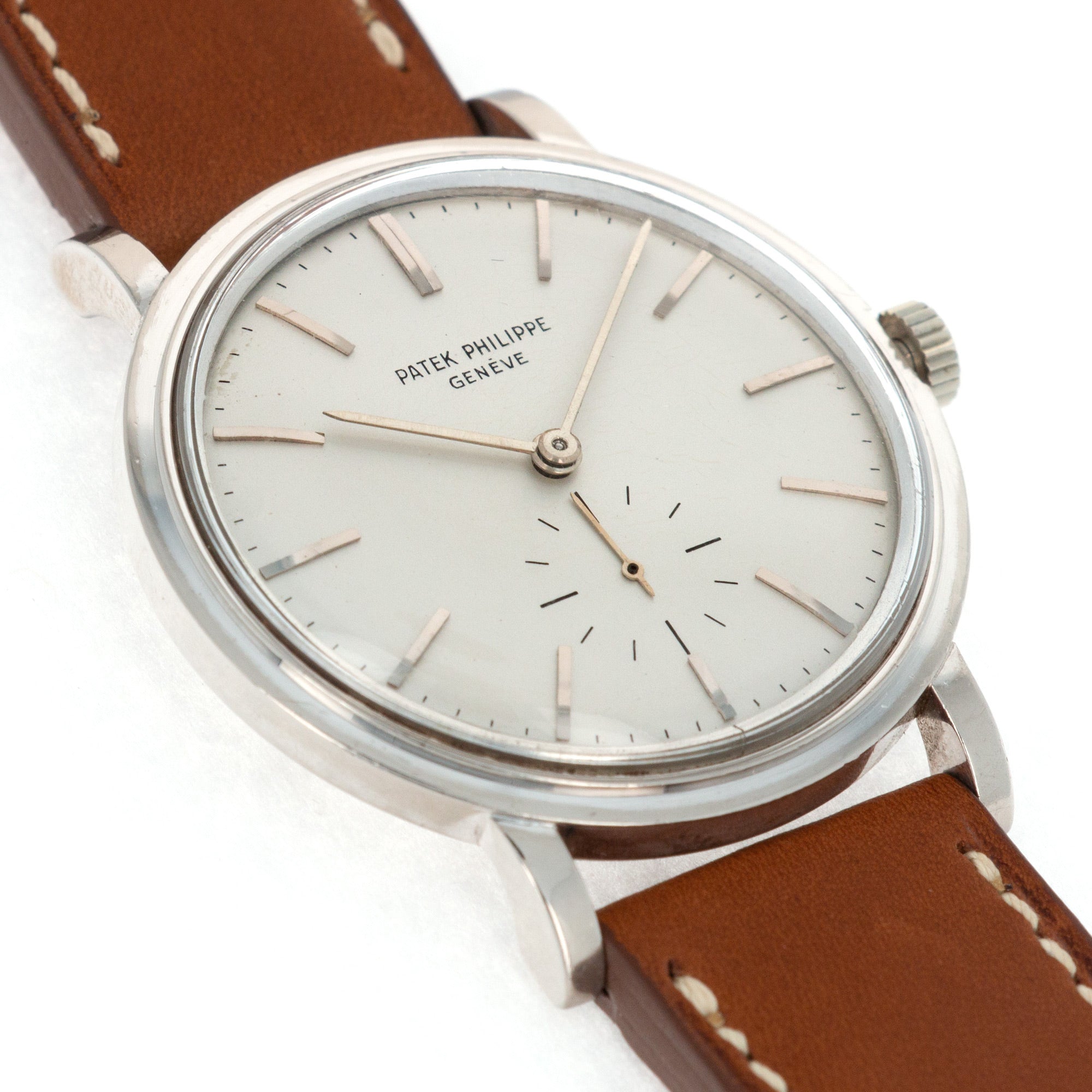 Patek Philippe - Patek Philippe White Gold Calatrava Watch Ref. 3429 - The Keystone Watches
