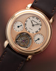 Audemars Piguet - Audemars Piguet Rose Gold Tourbillon Watch - The Keystone Watches