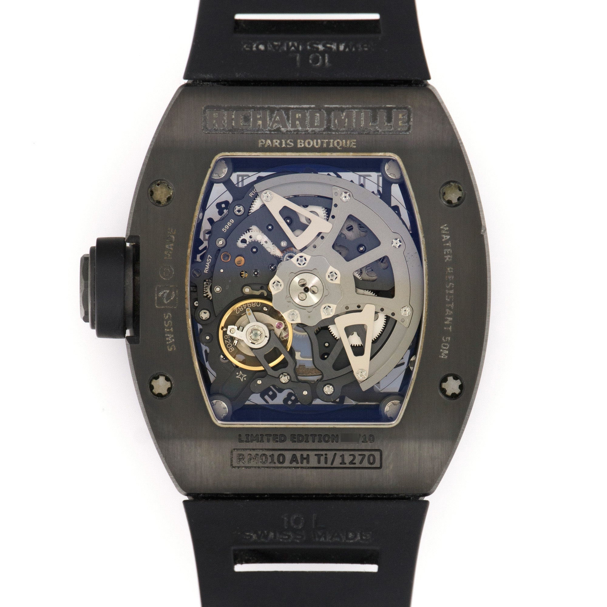 Richard Mille - Richard Mille Skeletonized Paris Boutique RM10 Watch, Limited to 10 Pieces - The Keystone Watches