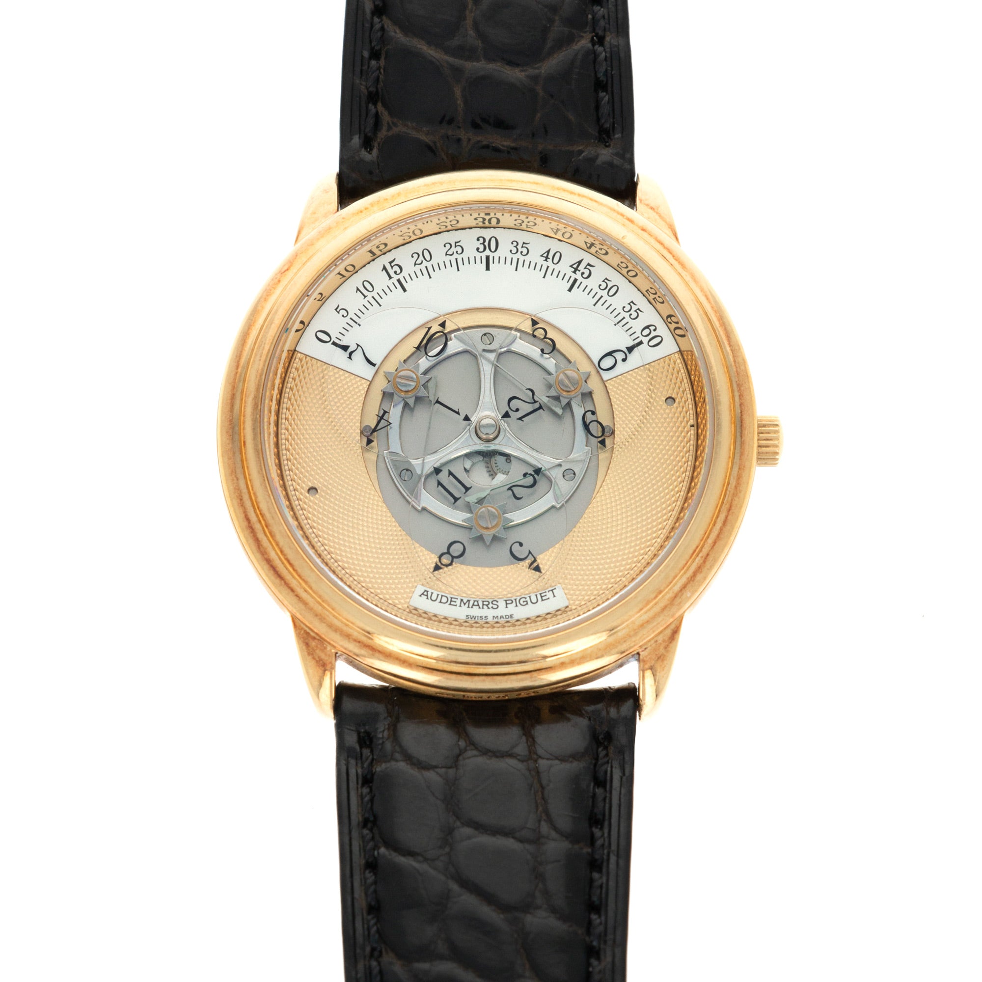 Audemars Piguet - Audemars Piguet Yellow Gold Star Wheel Automatic Watch - The Keystone Watches