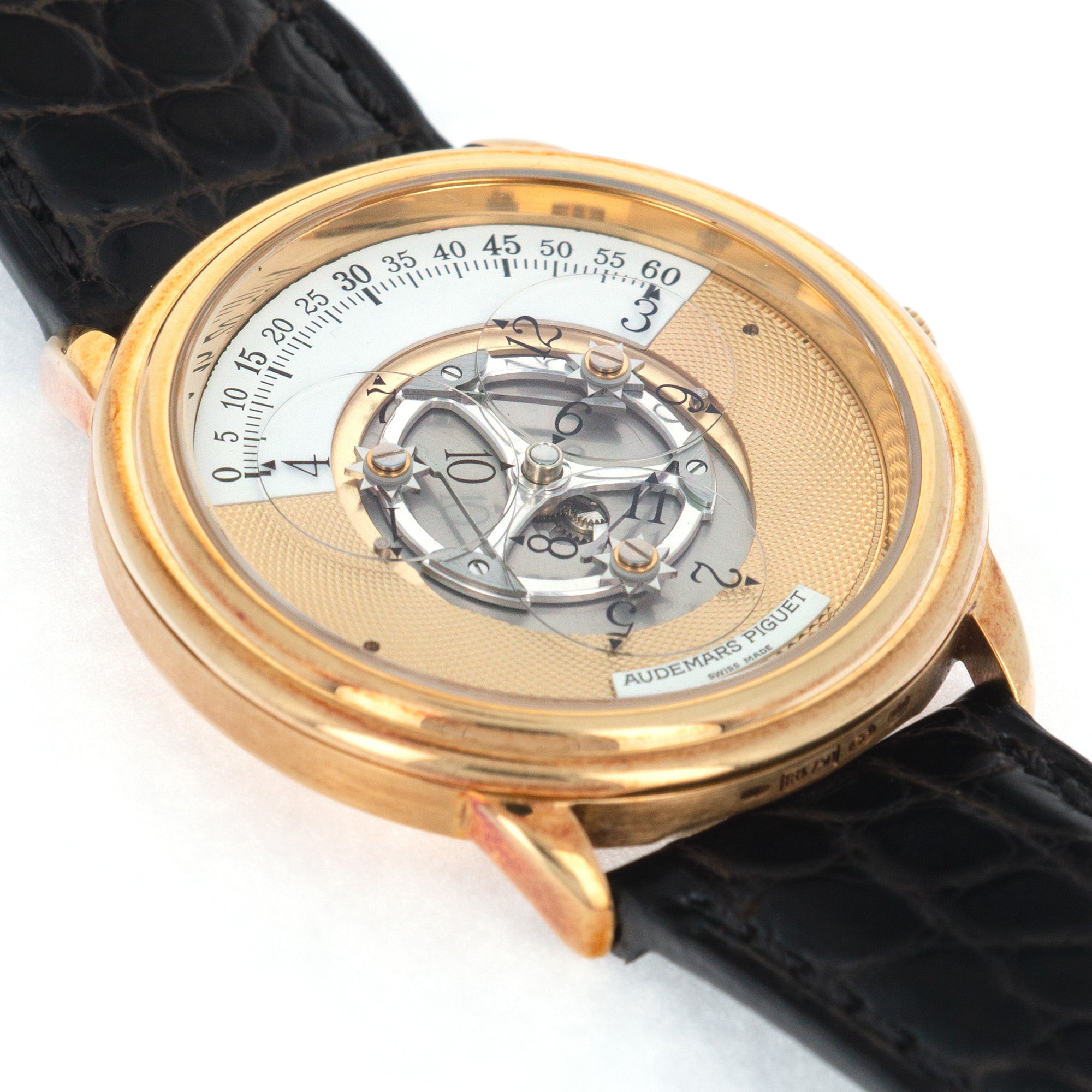 Audemars Piguet - Audemars Piguet Yellow Gold Star Wheel Automatic Watch - The Keystone Watches