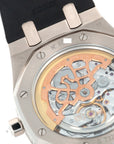 Audemars Piguet - Audemars Piguet White Gold Royal Oak Tuxedo Diamond Watch - The Keystone Watches