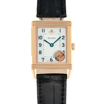Jaeger Lecoultre Rose Gold Minute Repeater Reverso Watch, Ref. 270.2.73