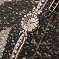 Rolex Ladies Vintage White Gold Diamond Watch