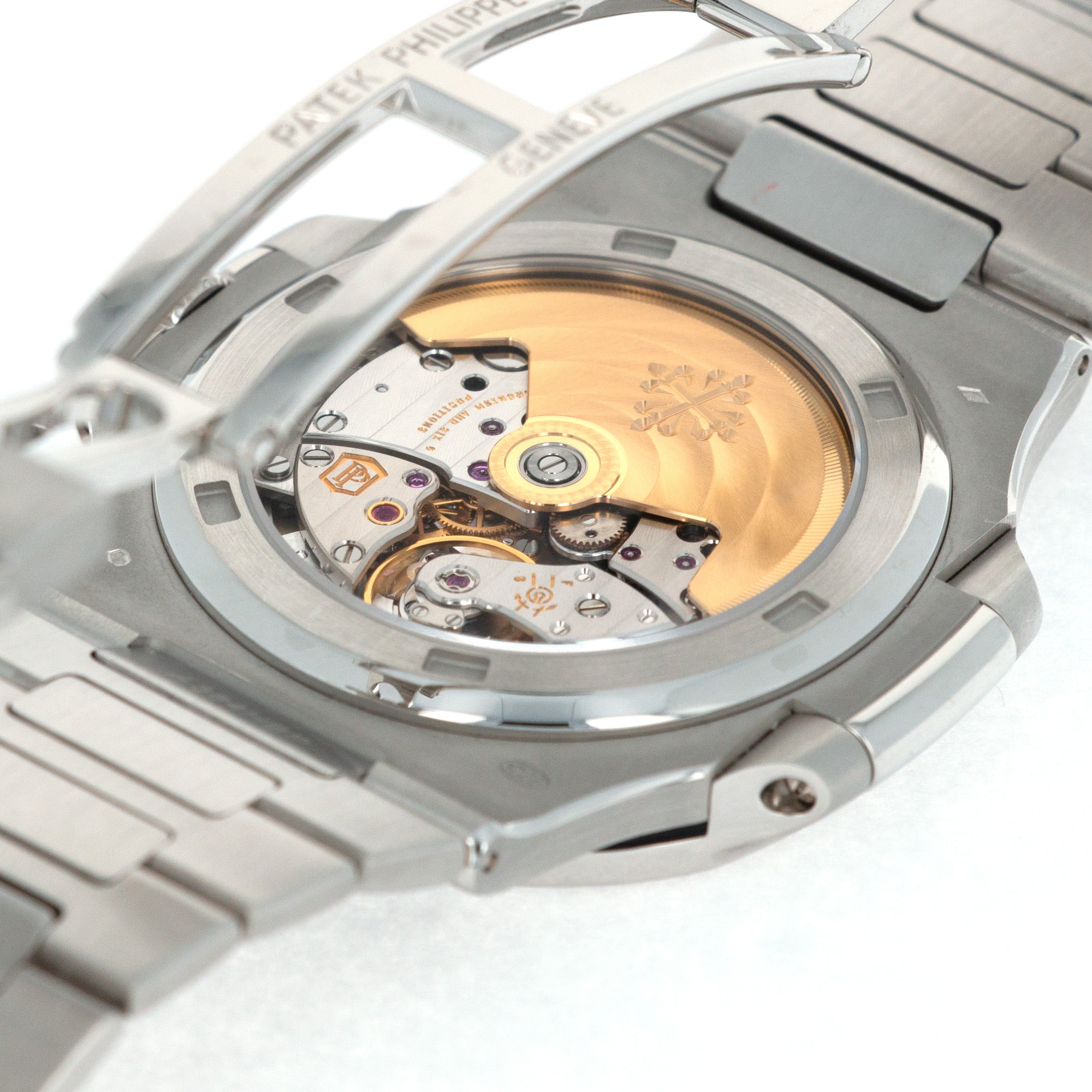 Patek Philippe - Patek Philippe Platinum Nautilus with Baguette Ruby Bezel Ref. 5711 - The Keystone Watches