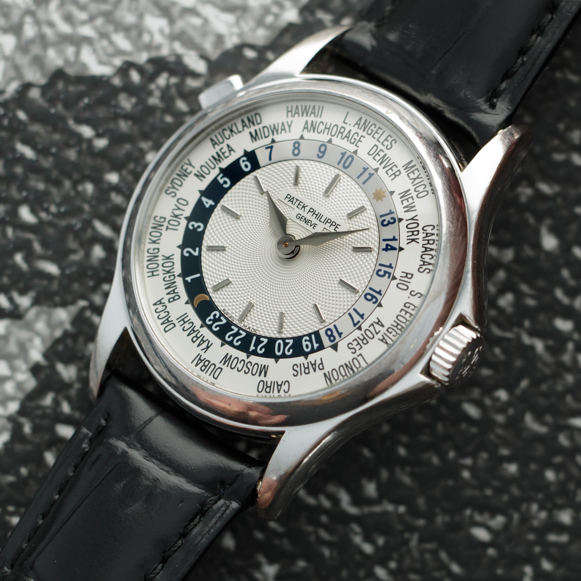 Patek Philippe - Patek Philippe White Gold World Time Watch Ref. 5110 - The Keystone Watches