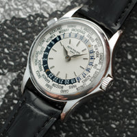 Patek Philippe White Gold World Time Watch Ref. 5110