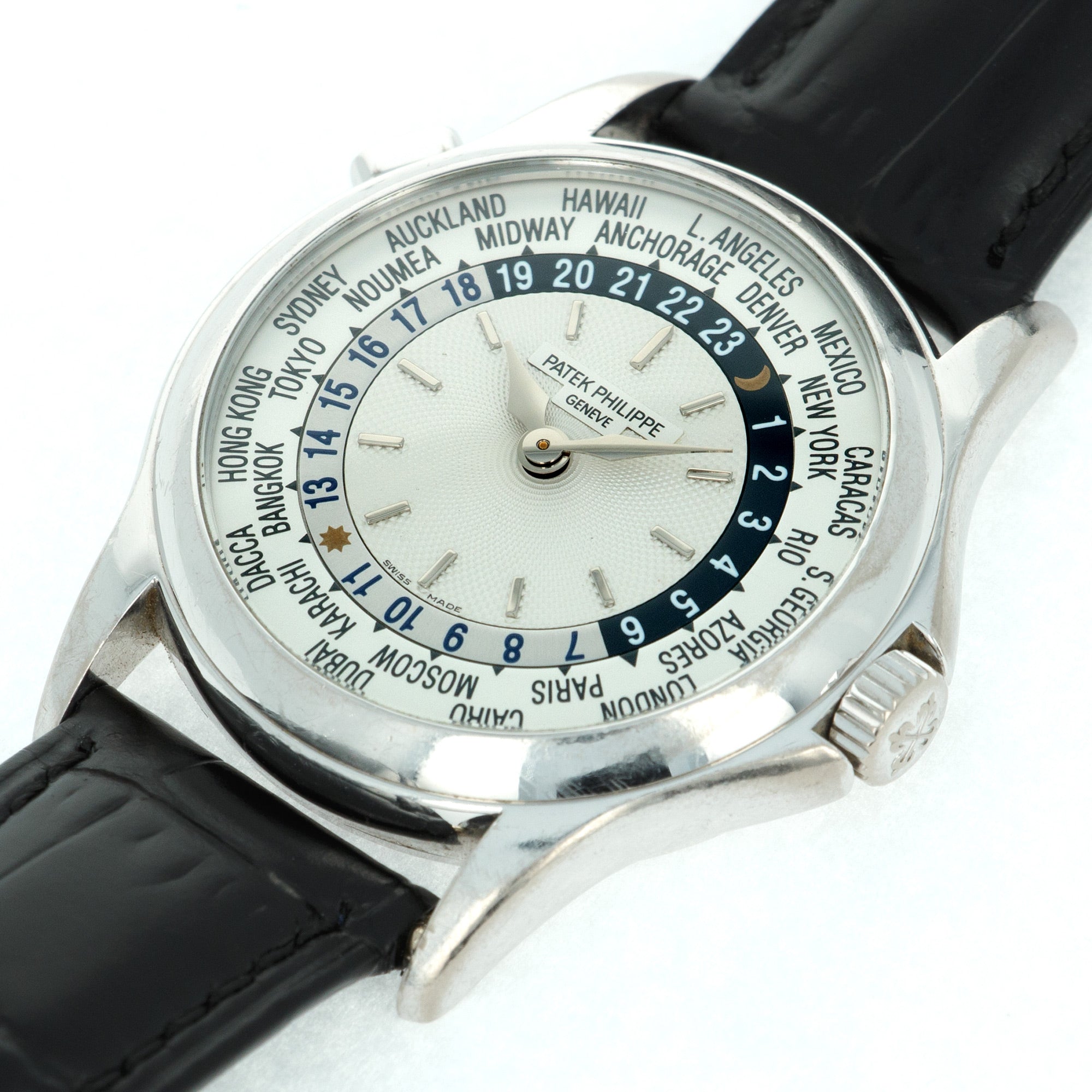 Patek Philippe - Patek Philippe White Gold World Time Watch Ref. 5110 - The Keystone Watches