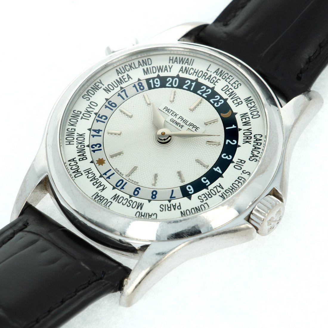 Patek Philippe White Gold World Time Watch Ref. 5110