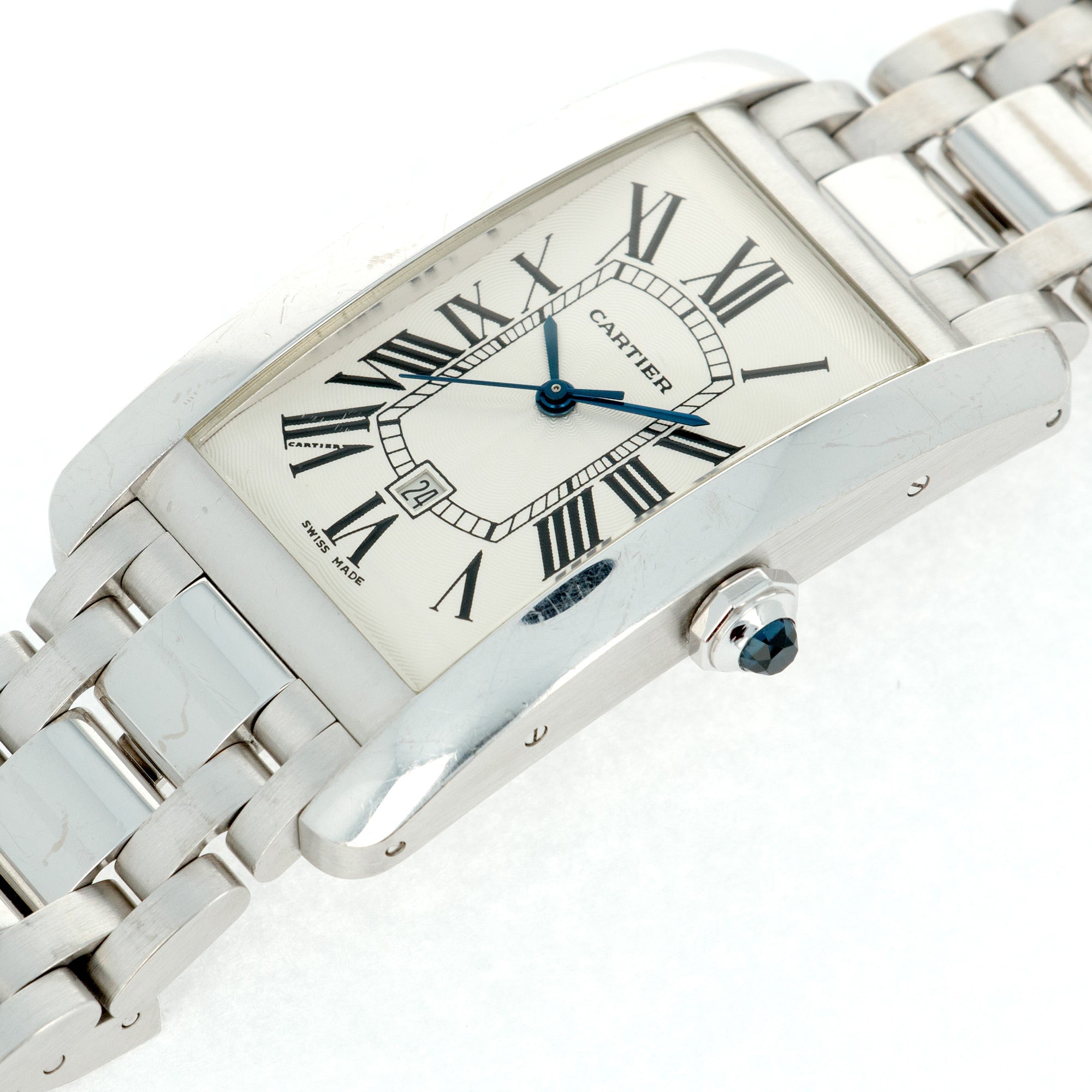 Cartier - Cartier White Gold Tank Americaine XL Ref. 2521 - The Keystone Watches