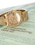 Rolex - Rolex Datejust Ref. 68058 with Pave Diamond and Sapphire Dial - The Keystone Watches