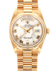 Rolex - Rolex Yellow Gold Day Date Howlite Watch Ref. 18038 - The Keystone Watches