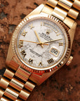 Rolex - Rolex Yellow Gold Day Date Howlite Watch Ref. 18038 - The Keystone Watches