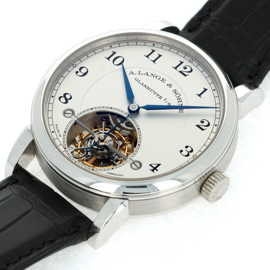 A. Lange & Sohne Platinum 1815 Tourbillon Watch Ref. 730.025