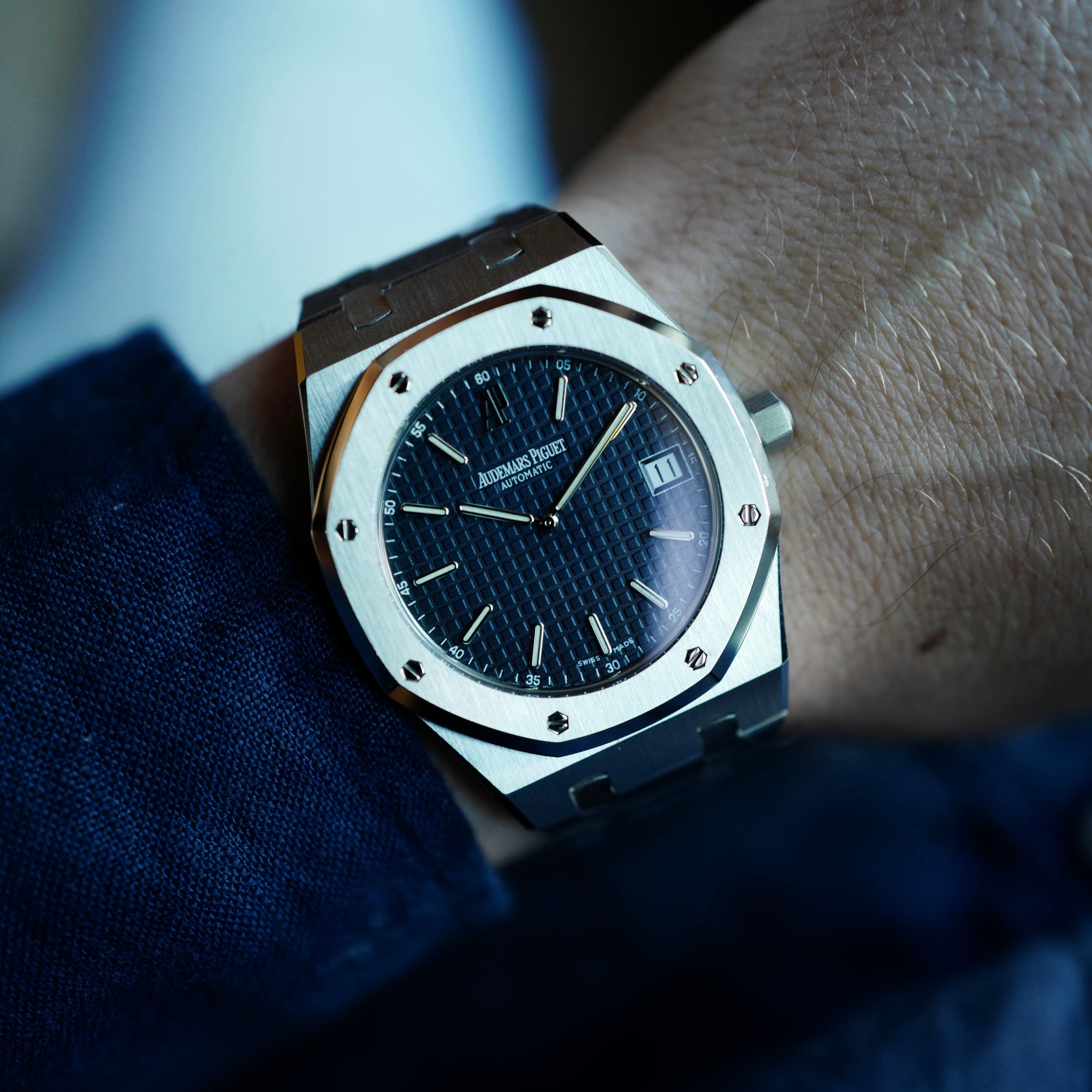 Audemars Piguet - Audemars Piguet Steel Ultra Thin Royal Oak Ref. 15202 with Early Serial Number - The Keystone Watches