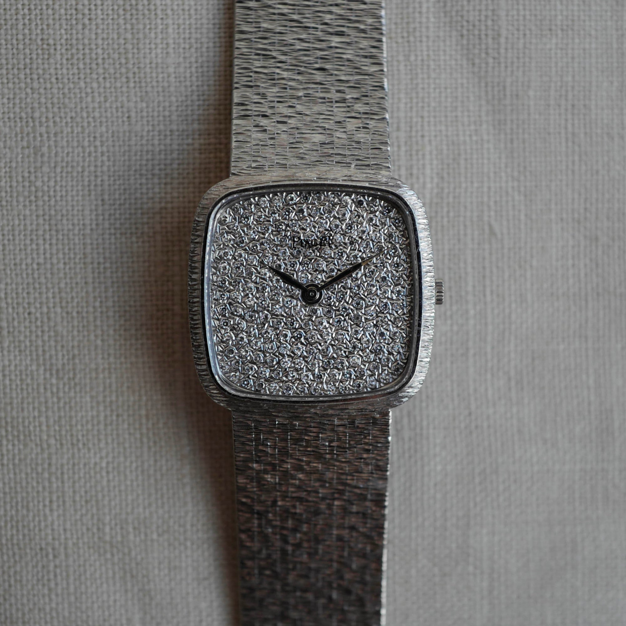 Piaget - Piaget White Gold Diamond Dial Ref. 9771 - The Keystone Watches