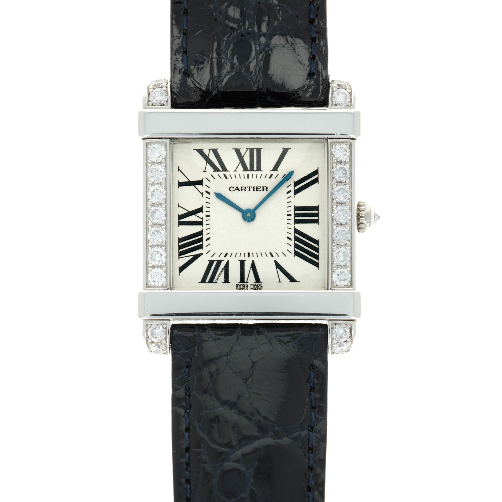 Cartier - Cartier Platinum and Diamond Tank Chinoise Ref. 2685 - The Keystone Watches