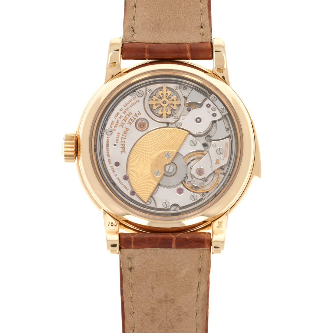 Patek Philippe Yellow Gold Perpetual Calendar Minute Repeater Watch Ref. 3974
