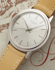 Patek Philippe - Patek Philippe White Gold Backwind Calatrava Ref. 3569 - The Keystone Watches