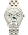 Patek Philippe - Patek Philippe White Gold Perpetual Calendar Watch Ref. 5136 - The Keystone Watches