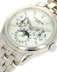 Patek Philippe - Patek Philippe White Gold Perpetual Calendar Watch Ref. 5136 - The Keystone Watches