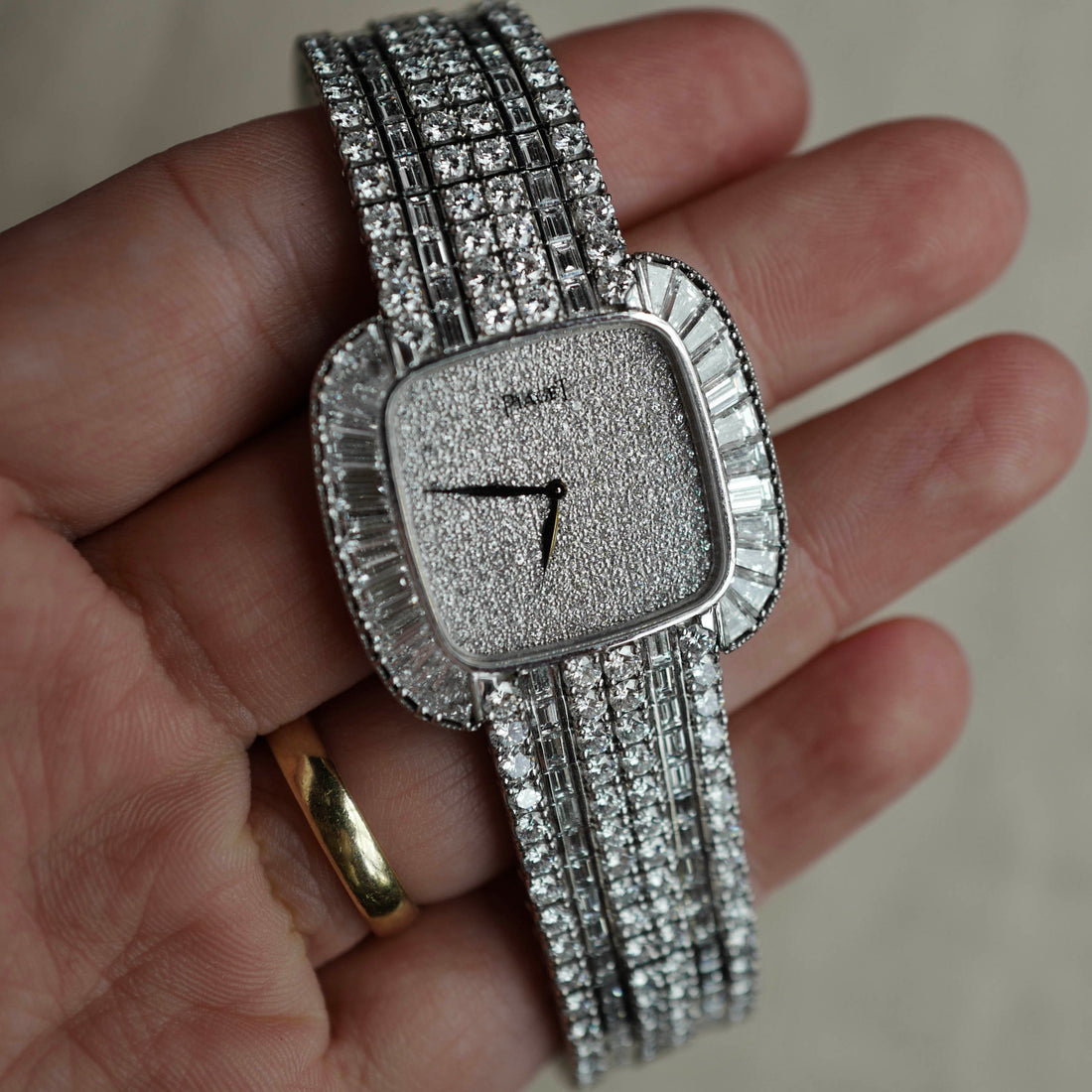 Piaget White Gold Diamond Watch Ref. 77280