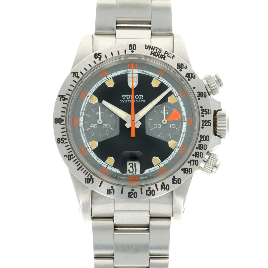Tudor Monte Carlo Home Plate Oyster Date Chronograph Ref. 7032