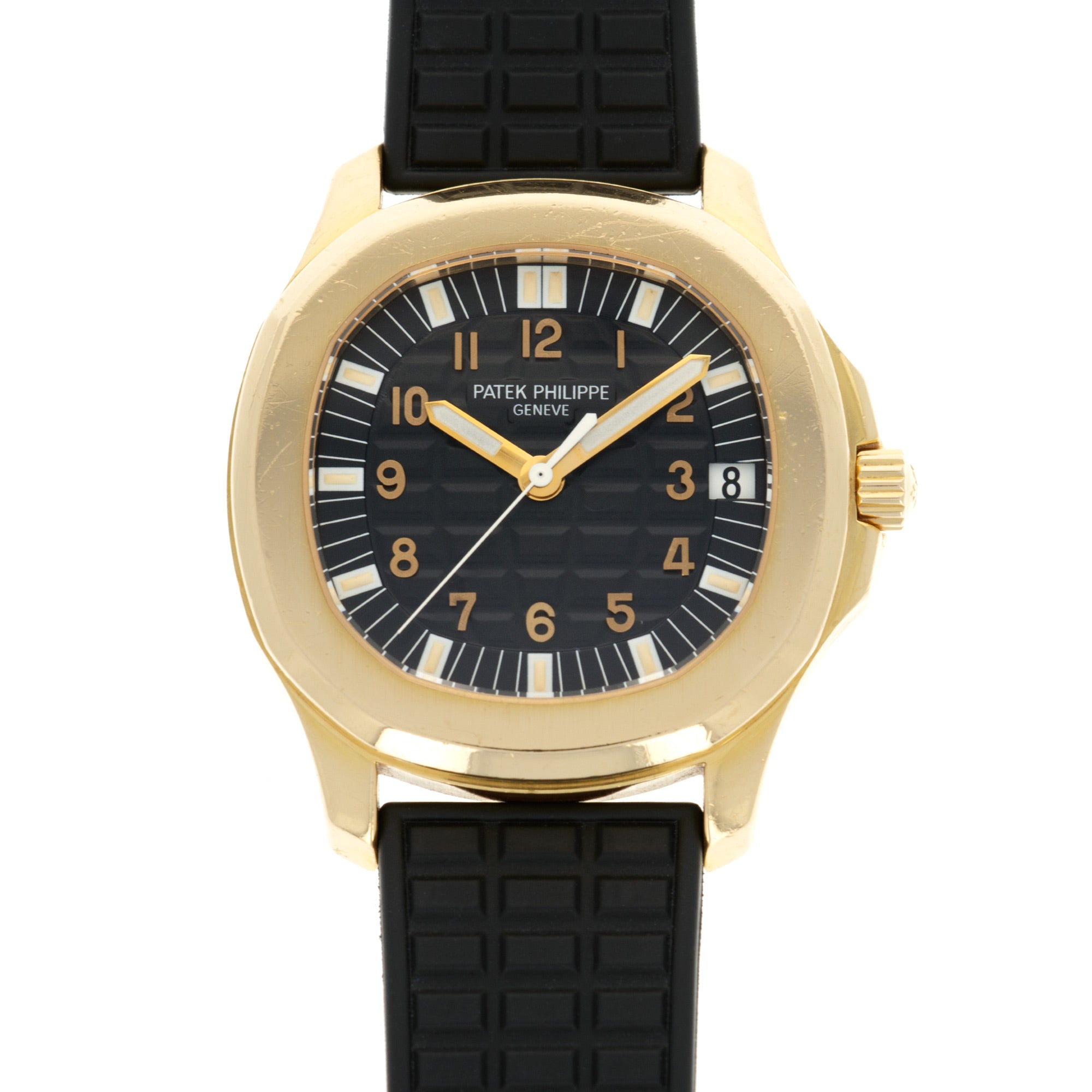 Patek Philippe - Patek Philippe Yellow Gold Jumbo Aquanaut Watch Ref. 5065 - The Keystone Watches