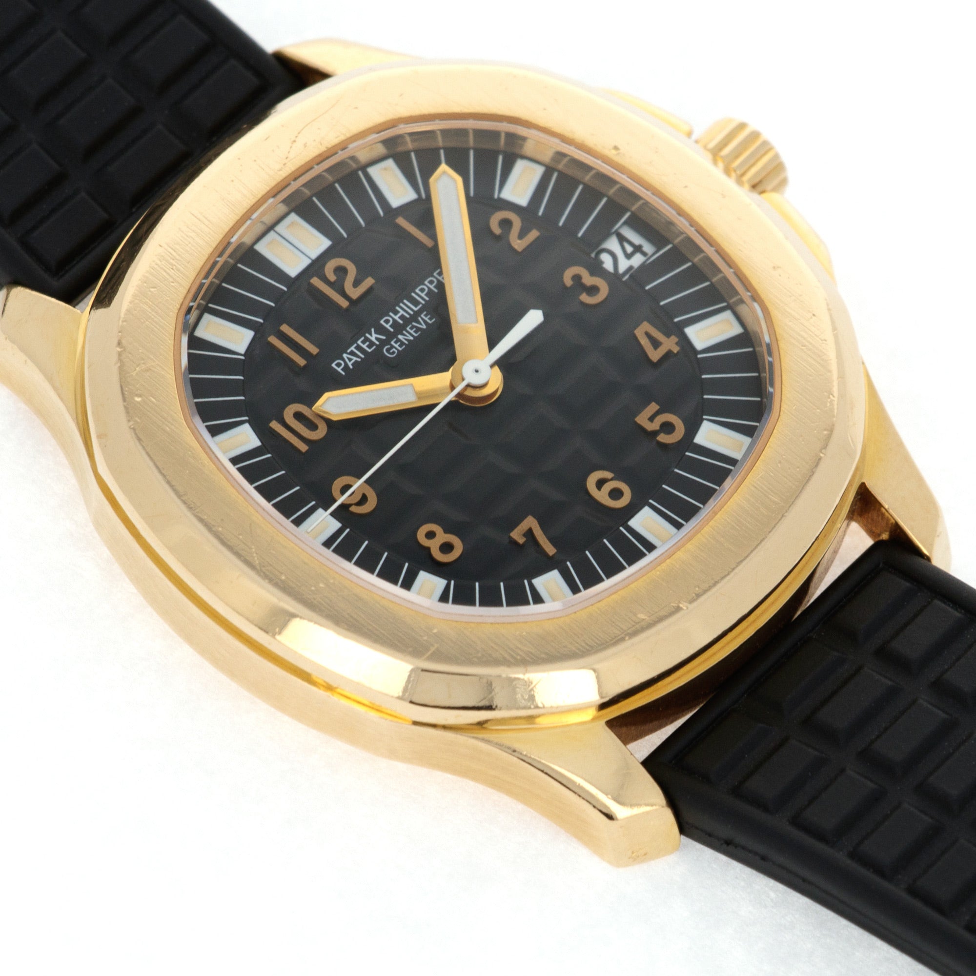 Patek Philippe - Patek Philippe Yellow Gold Jumbo Aquanaut Watch Ref. 5065 - The Keystone Watches